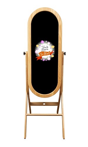 Retro Mirror booth